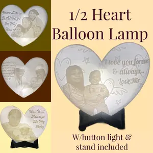 Custom Heart Lamp