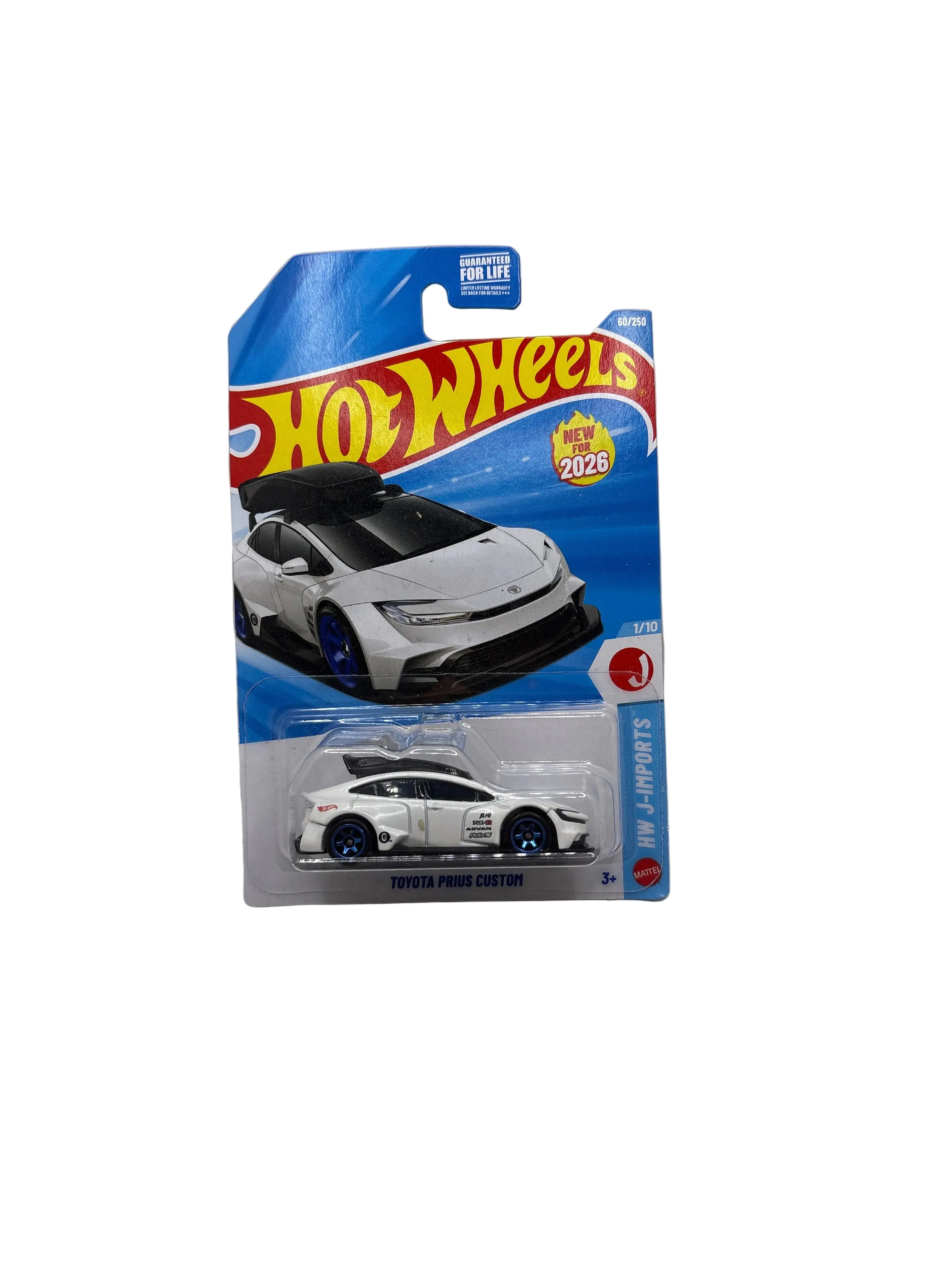 Hot Wheels Toyota Prius Custom Diecast white