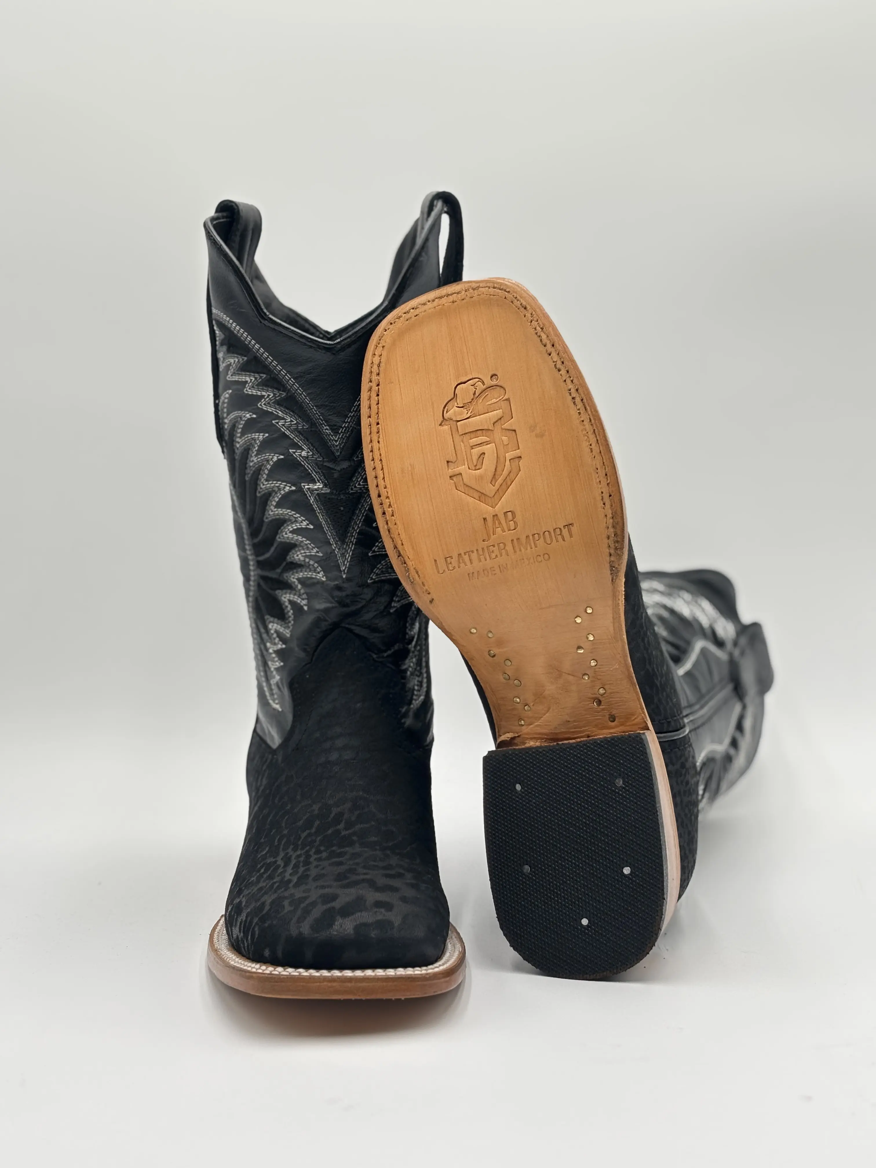 Bota De Toro Negro