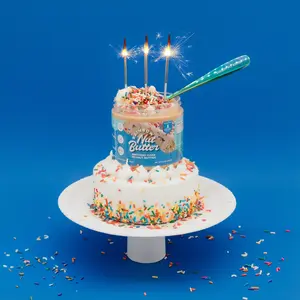 Birthday Cake Peanut Butter White Chocolate Dessert Sweet Snack