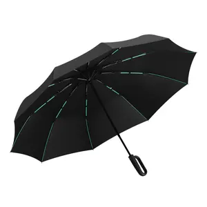Large Windproof Rainproof Automatic Folding Umbrella–Easy to Carry, Sturdy Black Frame， Waterproof UV Sun & Rain Protection, Perfect for Men & Women #GLOBAL PICKS
