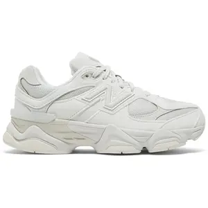 New Balance 9060 Reflection White Sneaker for Men & Women GC9060LL Light Round Toe Chunky Running Casual Shoe Gradeschool Youth Unisex Sizes Athletic Trainer Shoe