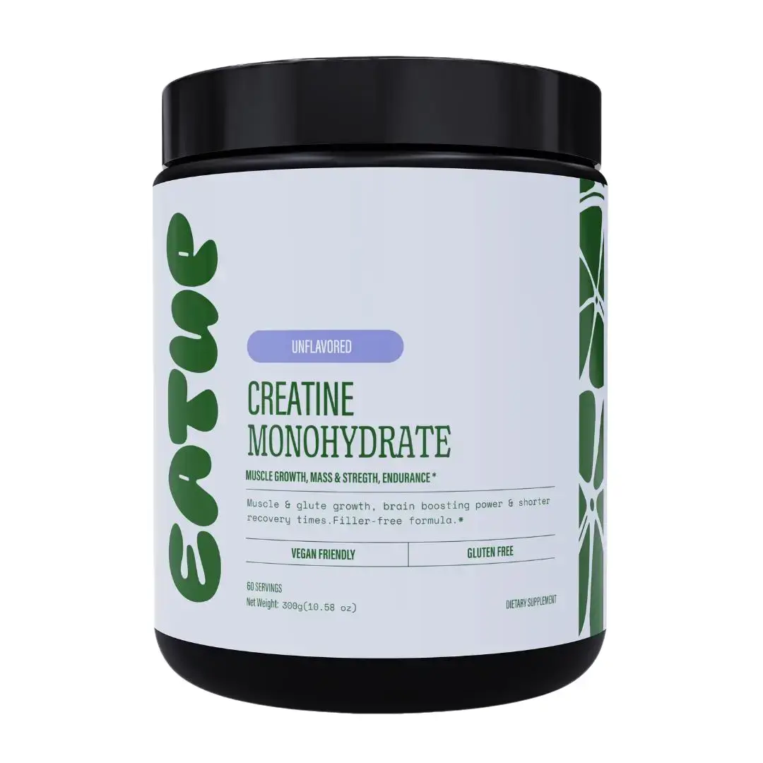 EatUP Creatine Monohydrate Powder - 5,000 mg High Strength Dietary Supplement for Fitness and Muscle Recovery - Healthcare