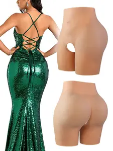 Women's Silicone Butt Shapewear Underwear High Waist With Butt Enhancer - Silicone Butt And Hips, Waist Range: 56cm-115cm/22.04"-45.27", Thickness: 0.35" (0.9cm), Suitable For Various Occasions