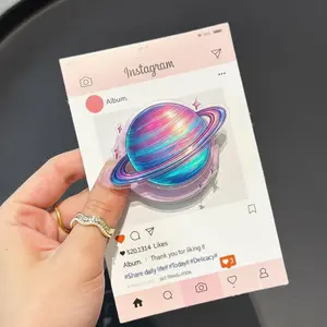 Pink Ribbon Era Coquette Collection Phone Grip, Aesthetic Silk Bow Magsafe Holder, Trendy Kawaii Soft Girl Griptok, Dreamy Ribbon Accessory, Sweet Gift for Book Lovers & Kindle Users