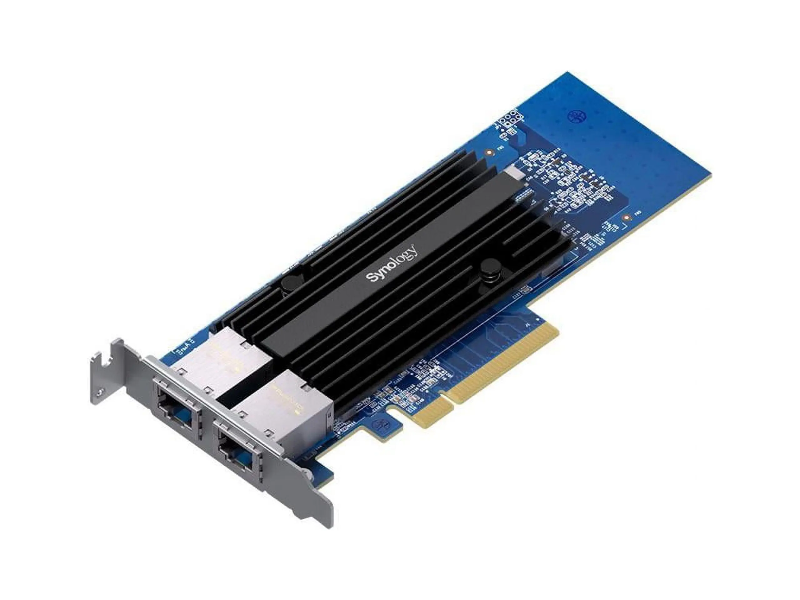 Synology E10G30-T2 2-Port 10GBE RJ-45 PCIe Network Adapter, PCIe 3.0 x8 Ethernet Card for Servers with CPU Offloading & Load Balancing