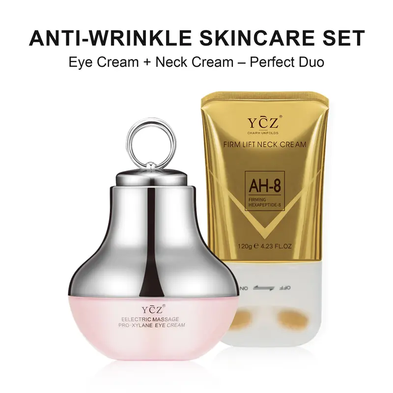 YCZ Electric Massage Pro-Xylane Eye Cream with Caffeine