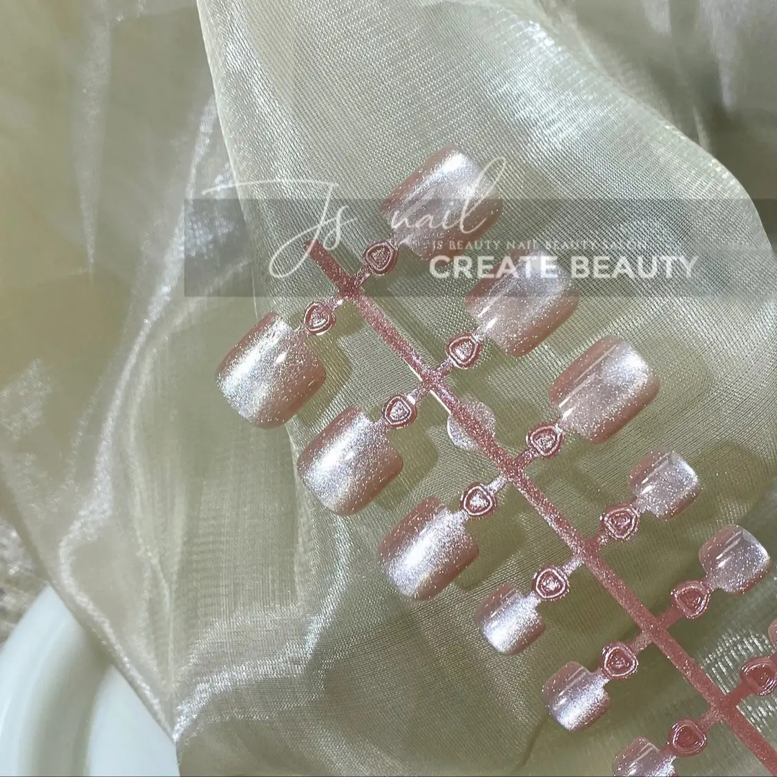 Cat-eye Press-on nails/Toenail