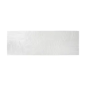 Off-White 12x36 Matte Trowel Plaster-Style Ceramic Large Tile (4 pack, 5.82 sq ft/case)