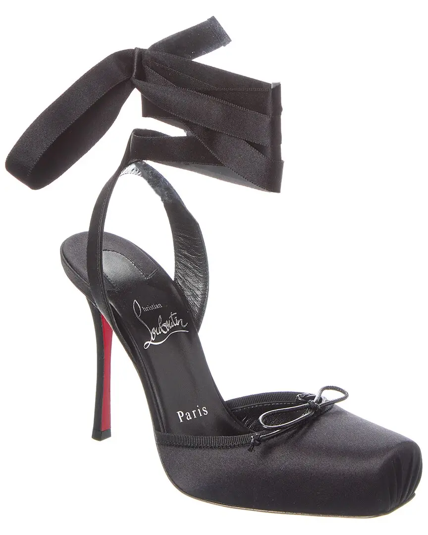 Christian Louboutin Cassia 100 Satin Pump