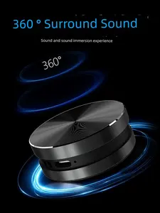 Bone Conduction Audio Building Resonance Speaker Mini Magnetic Wireless Bluetooth Remote Vibration Penetrating Ultra Subwoofer