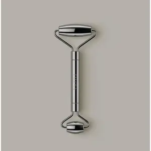 TALOVA Steel Roller: 304-Grade Stainless Steel for Cool Depuffing & Circulation - Gentle Facial Tool for Daily Skincare Cleansing