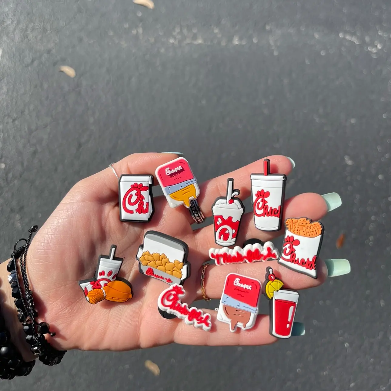 Chick Fil A croc charm - price is per charm Chick Fil A croc charm - price is per charm