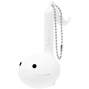 Otamatone Melody [White] Portable Mini Size Keychain with 11 Pre-Programmed Songs - Musical Electronic Toy from Japan by Maywa Denki