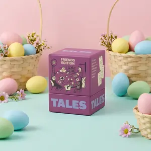 TALES Friends Edition - Hilarious & Deep Conversation Card Game for Parties, Girls Night & Friend Hangouts 150 Premium Quality cards