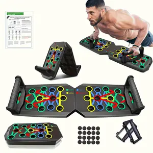 1pc Multifunctional Push Up Trainer Board - Ergonomic Design for Comfortable Exercise, Enhance Chest Muscle Strength, Boost Home & Gym Workout Efficiency - Ideal for Fitness Enthusiasts, Chest Training
