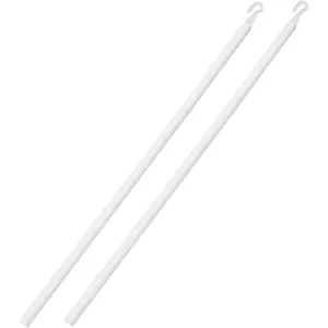 24 Inch Horizontal Window Blind Wand Replacement with Hook Plastic Spliceable Vertical Blinds Rod Replacement Blinds Stick Replacement