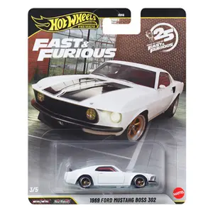 Fast & Furious 2026 ’69 Ford Mustang Boss 302, 1:64 Scale, Diecast Model Car