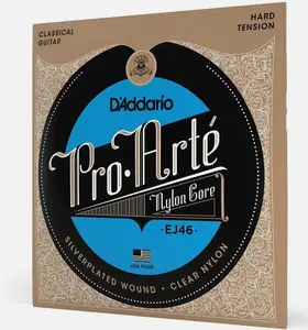 D'Addario EJ46 Guitar Strings Pro-Arte Classical Guitar Strings Nylon Hard Tensi