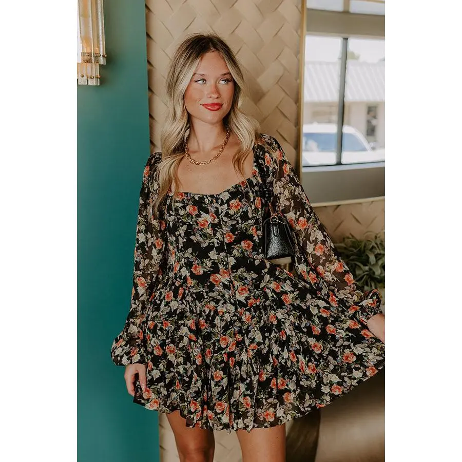 Romantic Notion Floral Romper