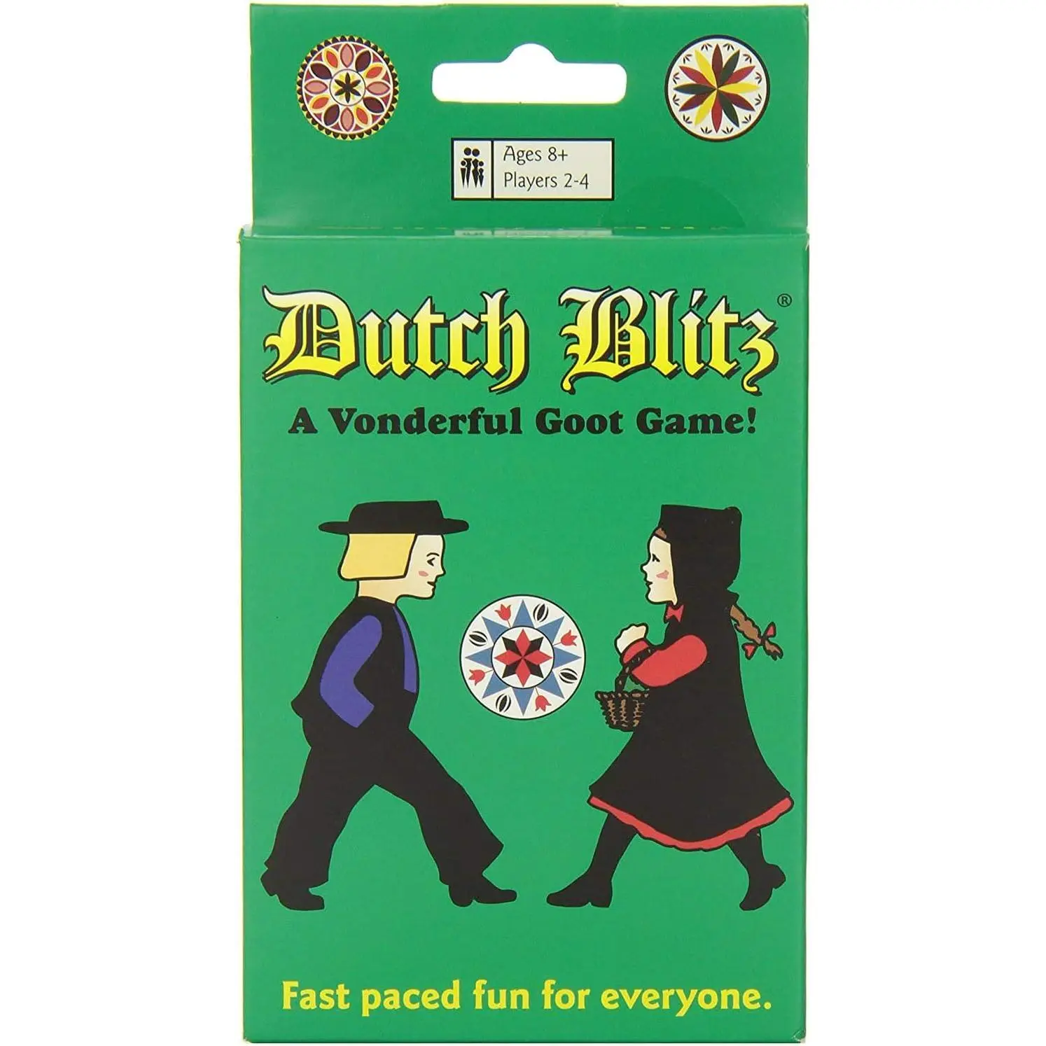 Original Fast Paced Family Game with 160 Cards | Exciting 2-4 player competition for ages 8+, includes 4 colorful decks, simple rules, and quick-to-learn strategy play
