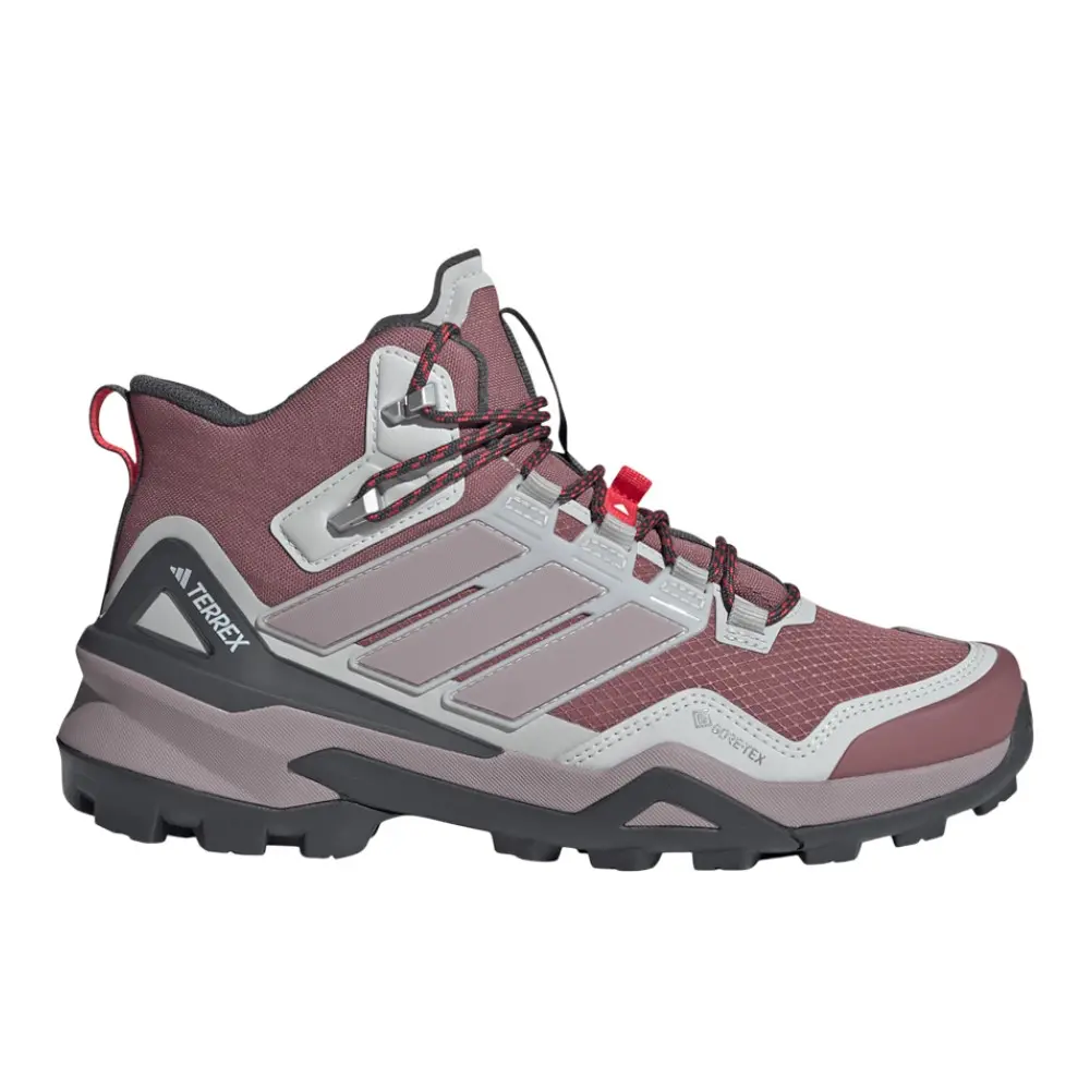 adidas Womens Terrex Skychaser Mid Gore-Tex Hiking Hiking Sneakers Shoes - Brown