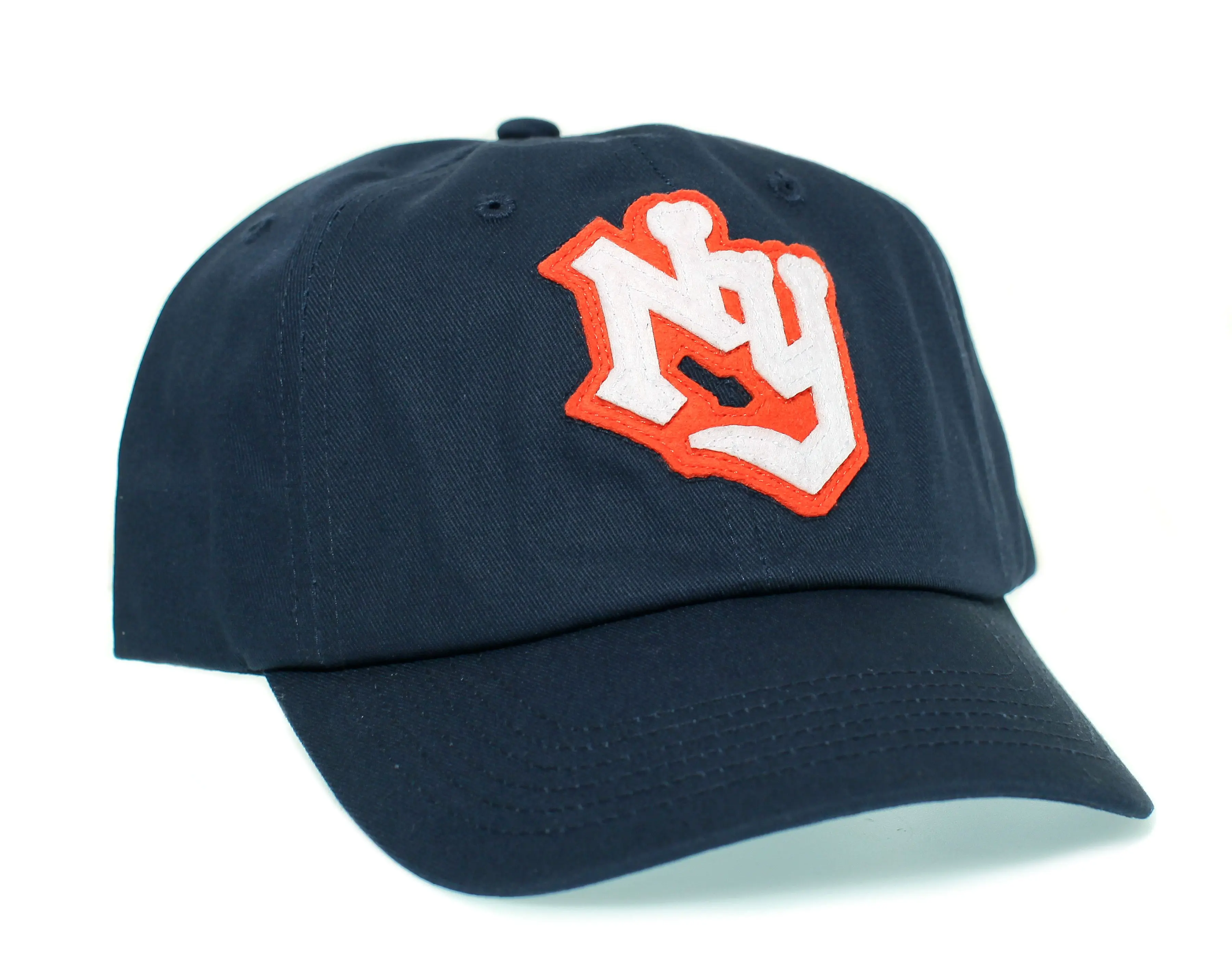 Roy Hobbs Hat Baseball NY Logo Adult Navy Movie Cap