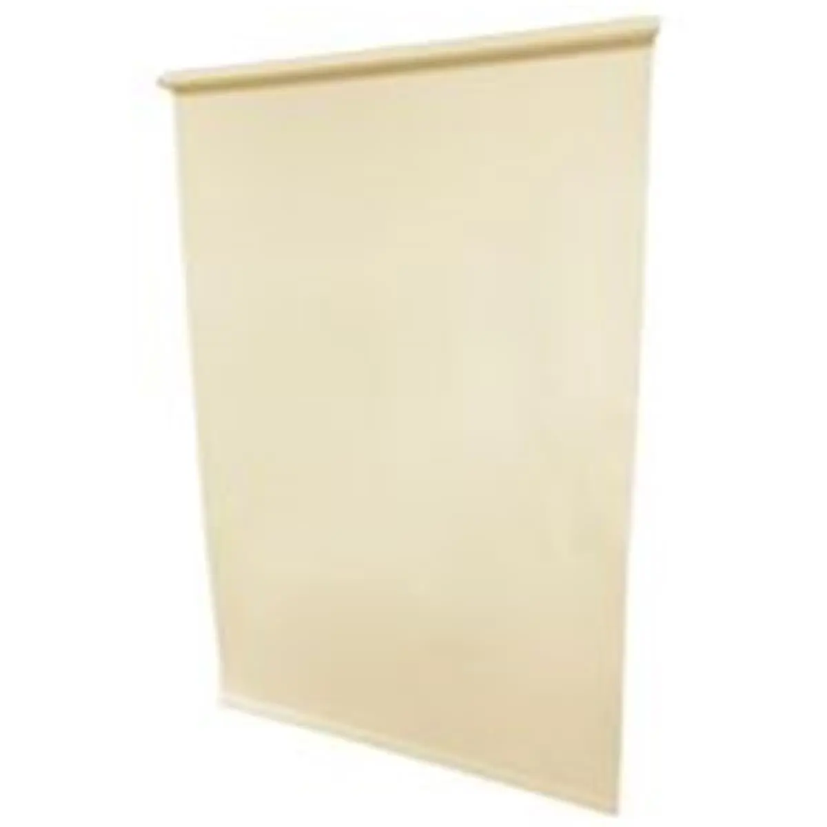 1-Piece 6 mil Ivory Vinyl Shade - Room Darkening, Darkens Room, Indoor Use, Simple Look, 37 x 78 in Window Shade, One-Piece