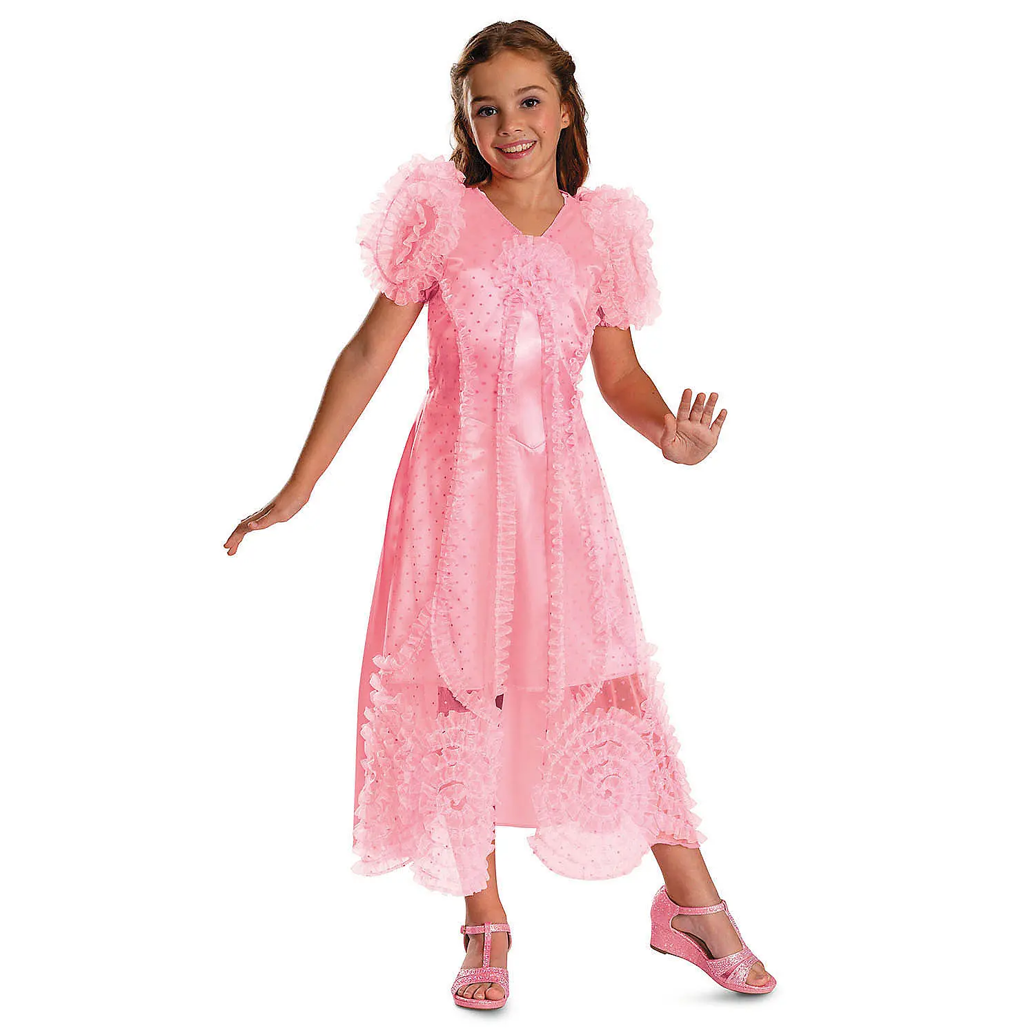 Kids Classic Wicked Glinda Role Play Costume - Popular Dress, Size 7-8 (Medium), Glinda Costume
