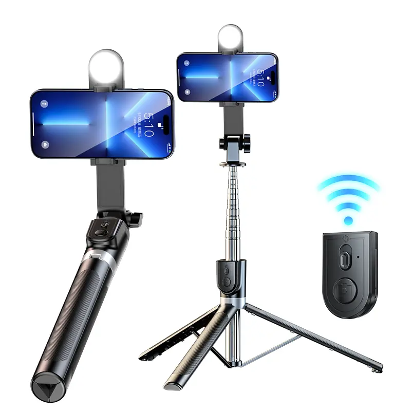 INFOJIFA 2026 New Multi-Function Selfie Stick, 1.8m Extendable Selfie Stick With Wireless Bluetooth Remote, 360° Rotation Design, Ideal For Vlogging, Compatible With IPhone 17/16/15/14 and Android Phones.