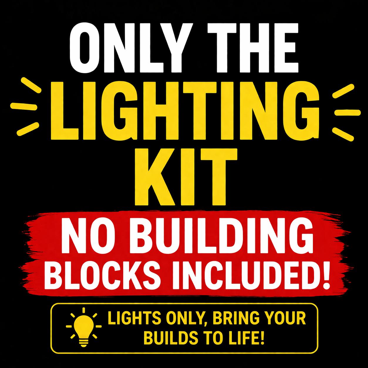 LYBMTWF LED Lighting Kit for LEGO 21028 New York City Building Block Model Lighting— Crafted from Safe ABS and Copper Materials; Easy to Install; The Perfect Gift for Birthdays, Holidays, and Christmas (Model Not Included)