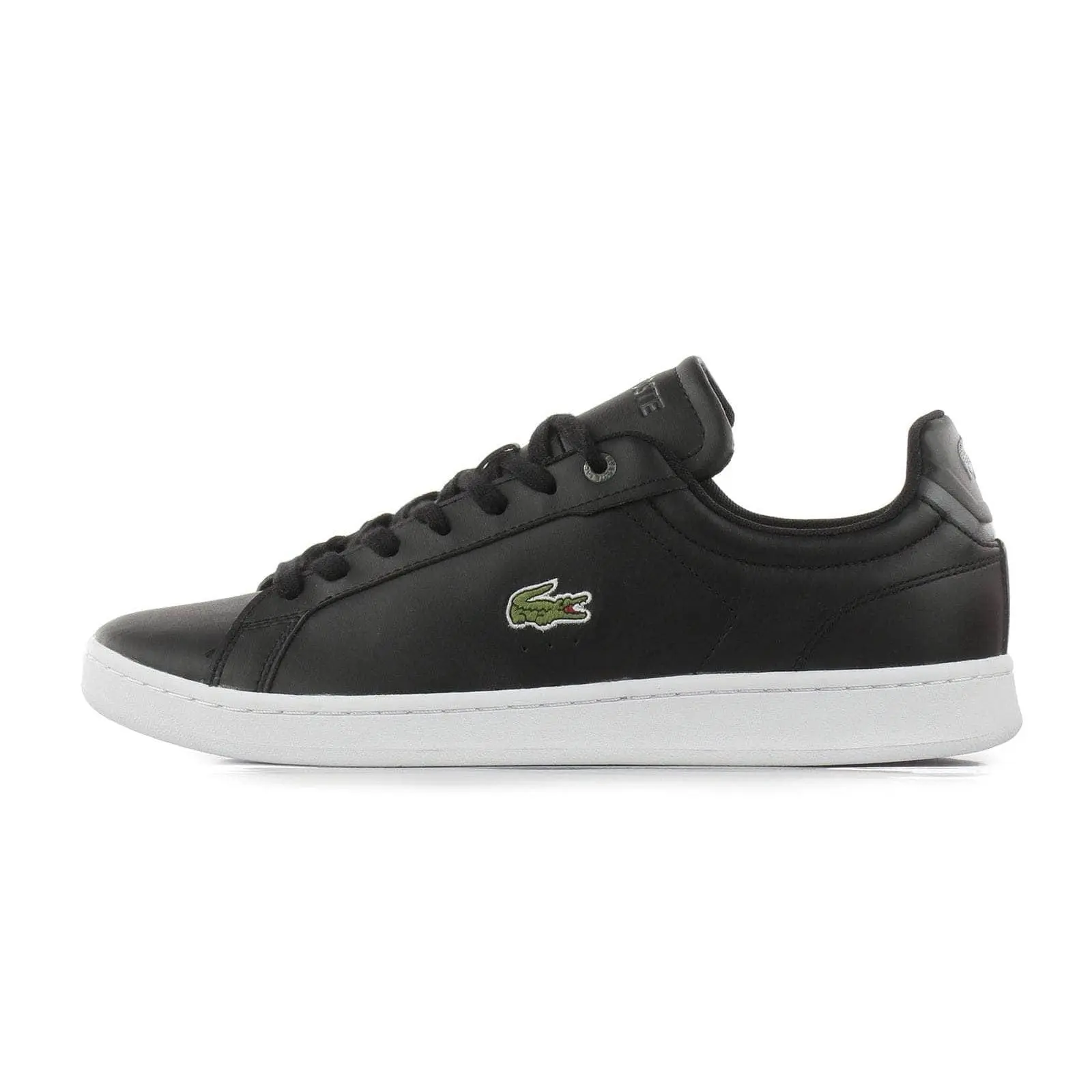 LACOSTE Men's Carnaby Pro Leather Court Sneakers, Breathable Casual Athletic Shoes with Suede and Mesh Accents, Athletic Running Shoes, Breathable Running Sneakers, Clean Look