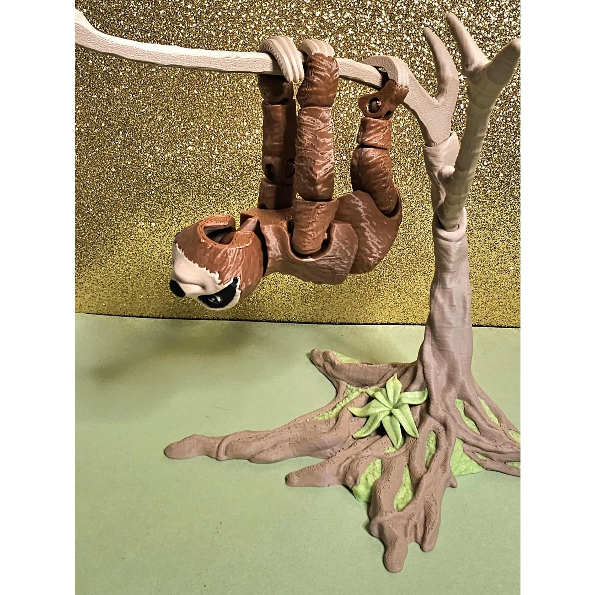 Sloth With Tree