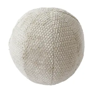 Sorra Home Indoor Cozy 12 inch Ball Pillow