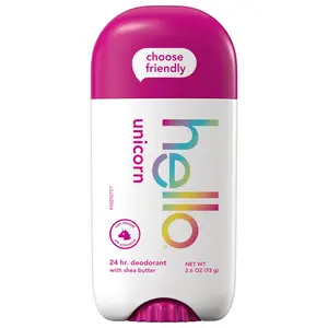 hello unicorn aluminum free deodorant with shea butter