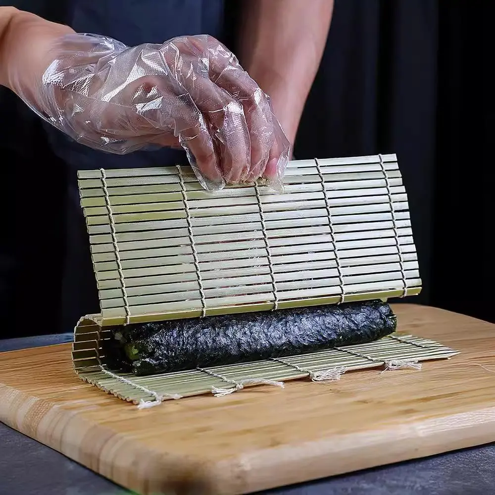 Bamboo Sushi Roller, 1 Count Sushi Making Tool, Sushi Roller Curtain, Rice Ball Mold, Bamboo Sushi Tool, Multifunctional Kitchen Tool, Home Kitchen Accessory, Kitchen Utensils & Gadgets, Kitchen Utensils Tools