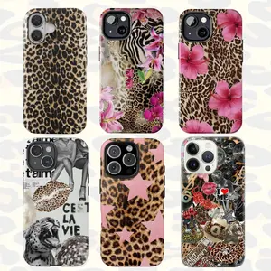 Leooard Collection Print Phone Case Star Cover,phone Case Suitable for Iphone 11/12/13/14/15/16/17 Pro Promax Plus Air