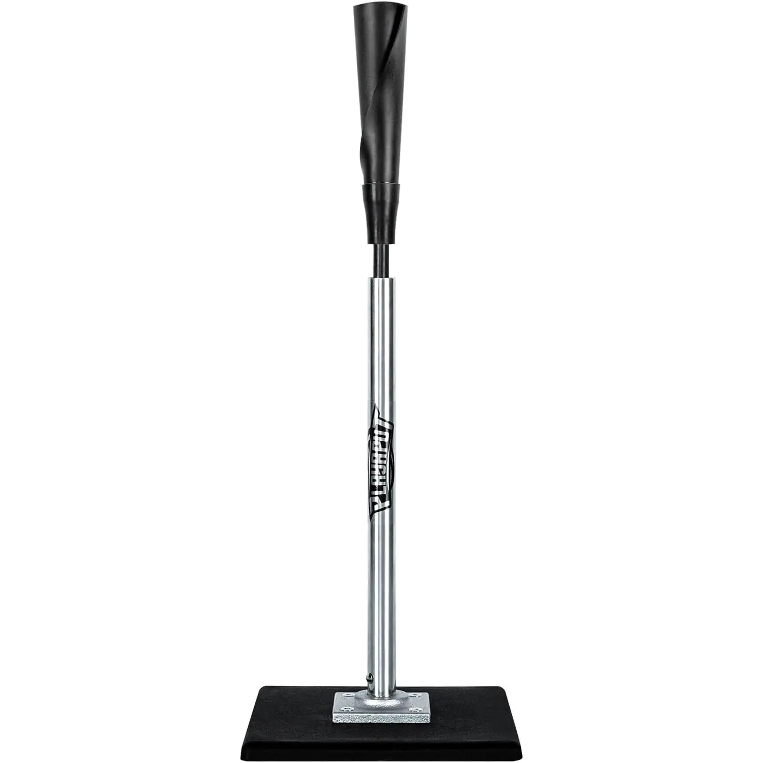 Portable Batting Tee for Baseball/Softball, Height Adjustment from 25-37 inch,Easy Transport  Baseball Tee with Rubber Top,Heave Duty Base Hitting Tee for /Youths/Adults