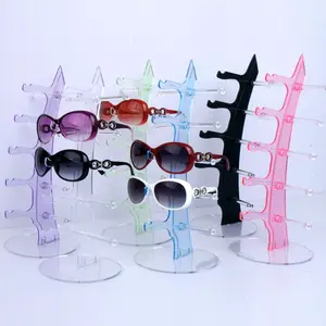 Shelf Glasses Stand for Sunglasses, Display Stand for Optical Glasses, Holds 4/5 Pairs, Ideal for Retail and Home Use