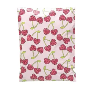 Disco Cherry Poly Mailers Size 10x13 Colorful Shipping Bags