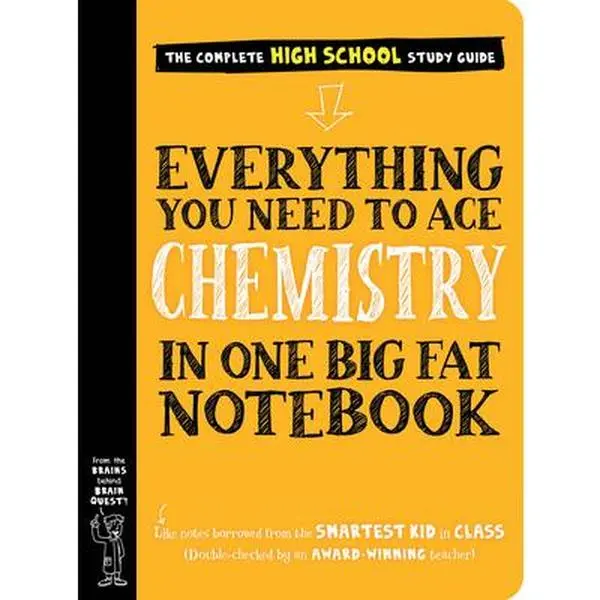 USED Book - Everything You Need to Ace Chemistry in One Big Fat Notebook by Workman Publishing (Paperback) - english