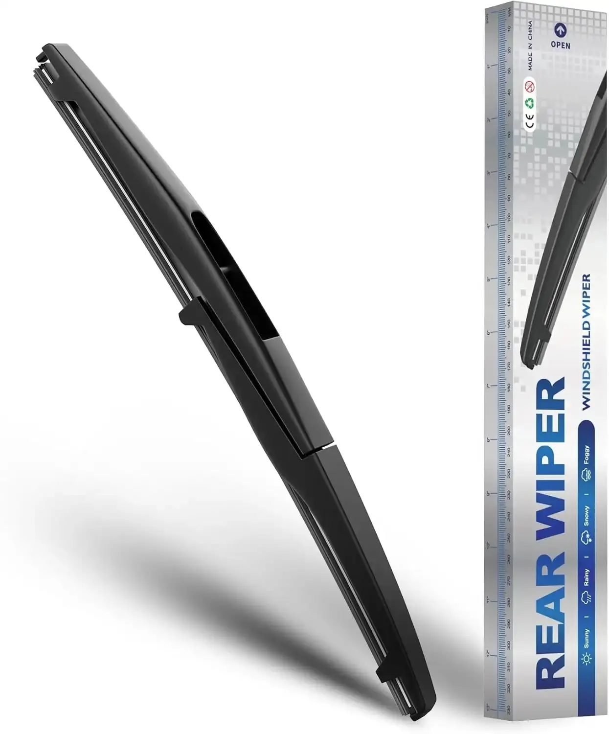 10-in OEM Rear Windshield Wiper Blades Assembly, Streak-Free OEM Part Back Wiper Blade Replacement for INFINITI QX80 (2014-2024)