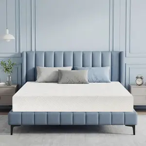 Extra Firm High-Density Foam Mattress in a Box, Targeted Back Support & Pressure Relief, Removable Fiberglass-Free Cover, CertiPUR‑US Certified