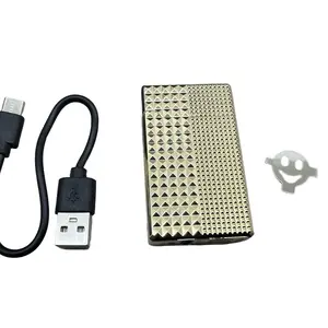 4 Ignition Mode, (Kerosene not included) Voice-Activated Oil-Electric Kerosene Flip Ignition Tool, USB Rechargeable, Best Gift for Men Husband (3 different colors)