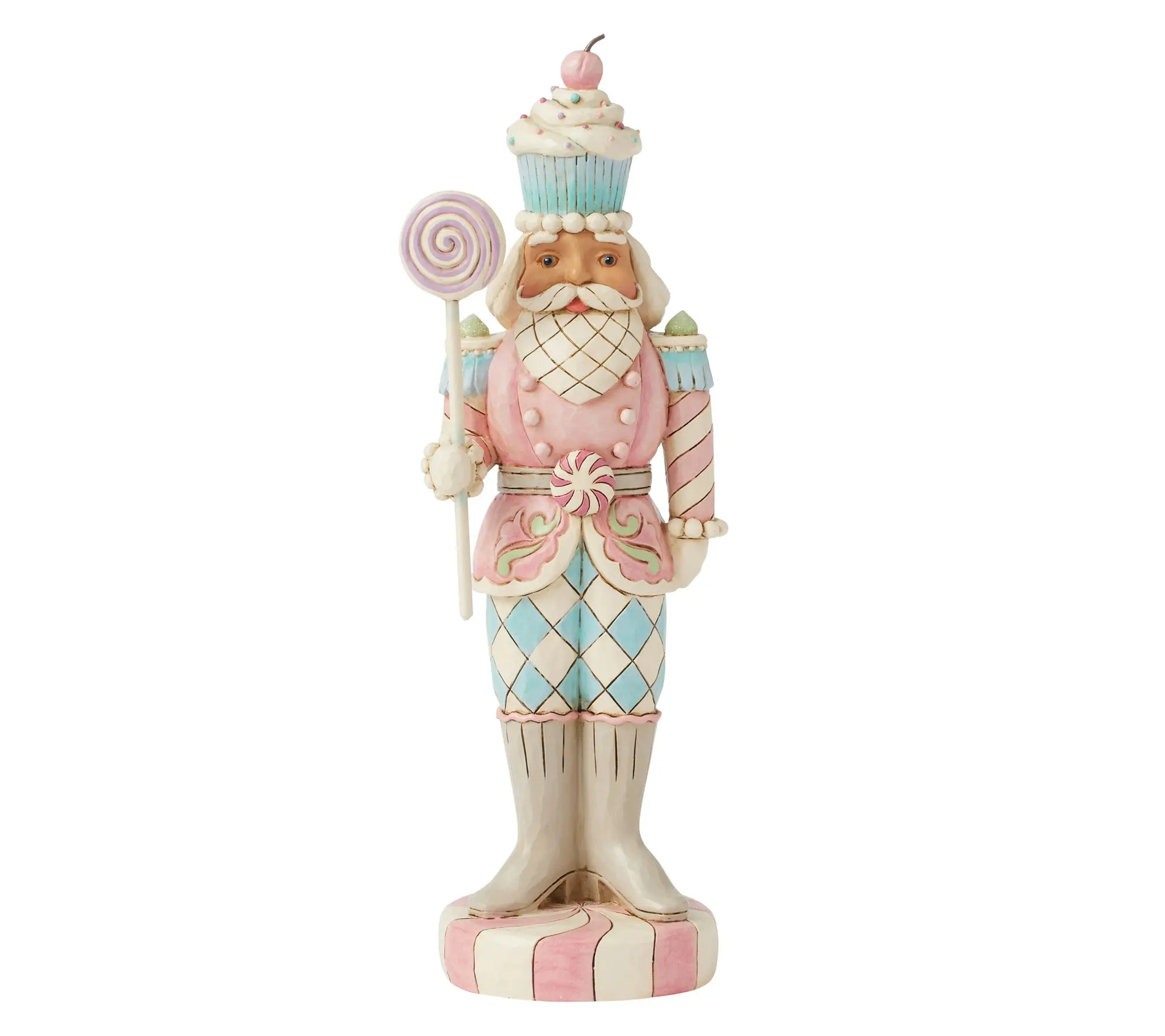Jim Shore Heartwood Sweets Soldier Figurine 9.25in H Jim Shore Heartwood Sweets Soldier Figurine 9.25in H
