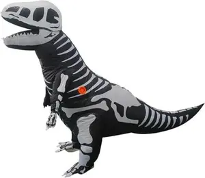 Inflatable Dinosaur Costume Blow up Dino Costume Cosplay Party Christmas Hallowe