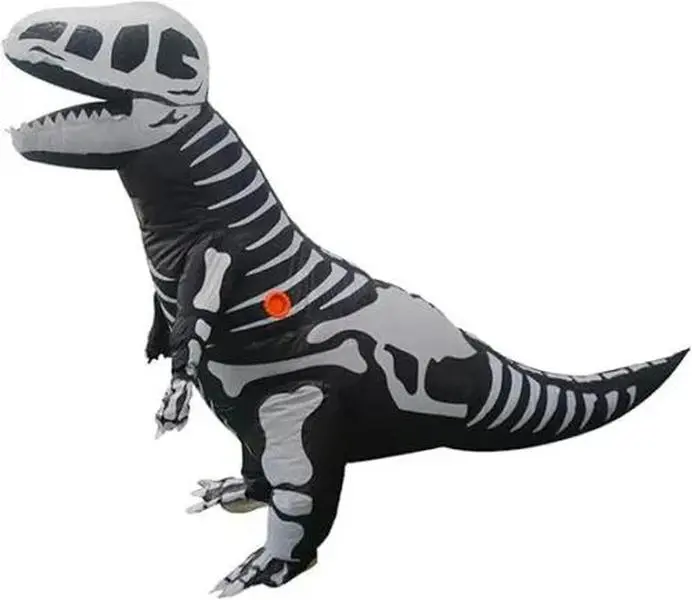 Inflatable Dinosaur Costume Blow up Dino Costume Cosplay Party Christmas Hallowe