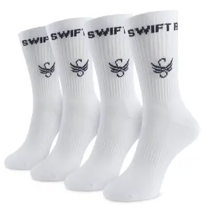 White Men’s Socks (Pack of 2)