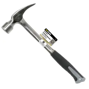 212 MAIN 28 oz Heavy-Duty Claw Hammer, Pro-Grade 61347 Framing Hammer with Solid Steel Milled Face, Gel Grip Handle for Home Use (Hand Tools), 28Oz