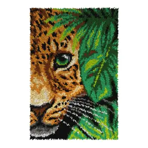 Latch hook rug kit "Leopard" 4246